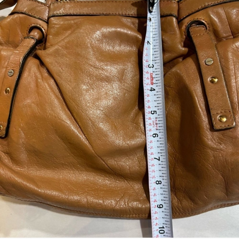 Chloe Victoria 2 way Handbag satchel Brown - Picture 4 of 8